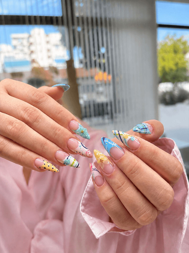 Sista Nail Studio salonundan bir kare